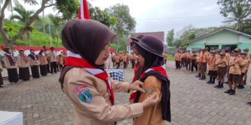 Semangat Tinggi Pramuka Siaga Mewarnai Perkemahan Sehari di Srono