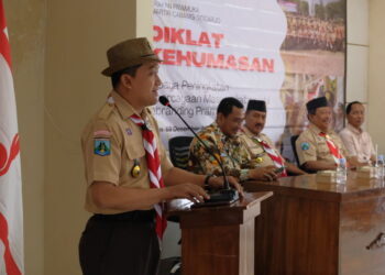 Dorong Rebranding Pramuka Melalui Diklat Kehumasan bagi Kwartir Ranting se-Sidoarjo