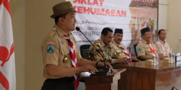 Dorong Rebranding Pramuka Melalui Diklat Kehumasan bagi Kwartir Ranting se-Sidoarjo
