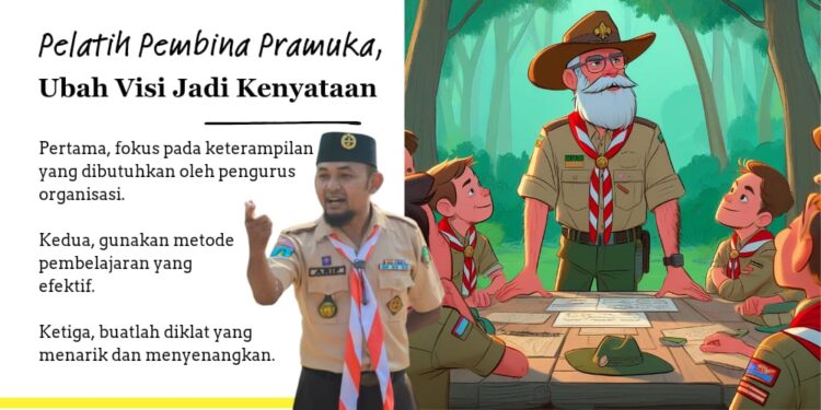 Pelatih Pembina Pramuka, Ubah Visi Jadi Kenyataan