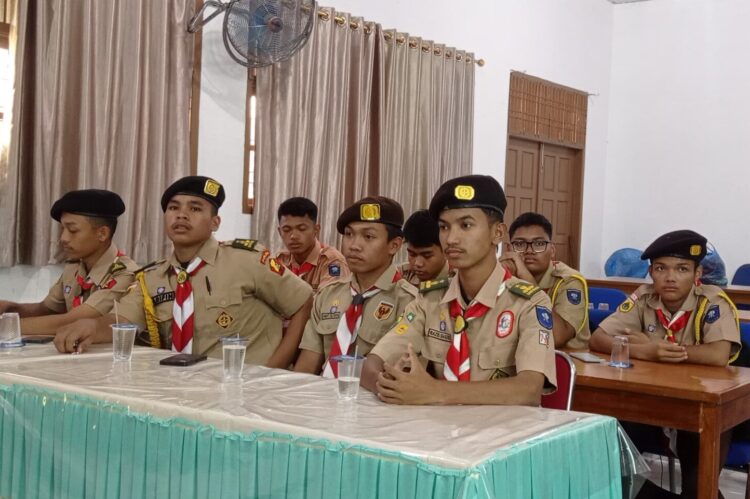 Gudep Pangkalan SMAN 1 Darul Imarah Aceh Besar Gelar Musyawarah Ambalan