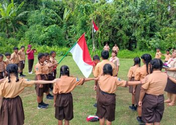 Gudep Pangkalan SDN 2 Tengkudak Gelar Persari