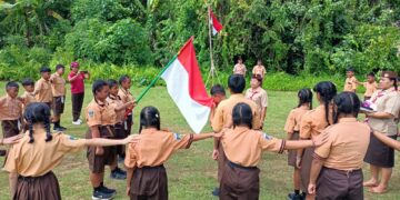 Gudep Pangkalan SDN 2 Tengkudak Gelar Persari