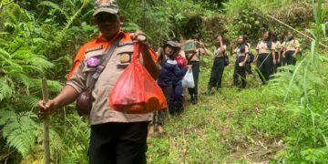 Aksi Tali Kasih Pramuka Penggalang Penebel