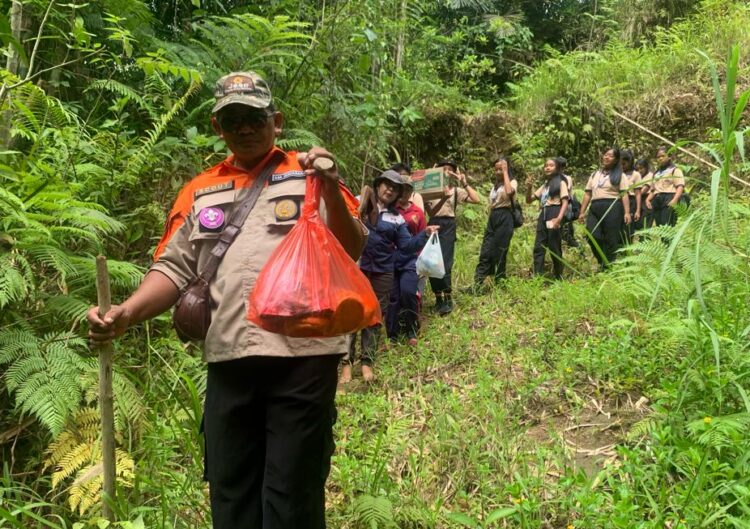 Aksi Tali Kasih Pramuka Penggalang Penebel