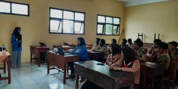 Saka Wanabakti Banyuwangi Barat Latihan Mengenal Jenis Pohon