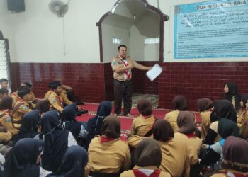 Gudep Pangkalan SMP Negeri 1 Sempu Gelar Latihan P3K