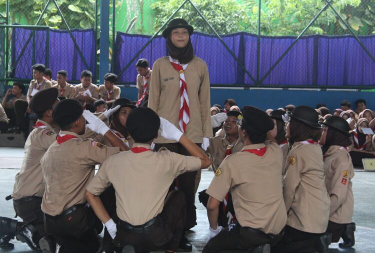 Gudep Pangkalan SMAN I Bukateja Gelar Pelantikan Penegak Bantara