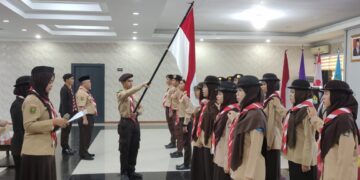 Ketua Gudep Unri Lantik Pengurus Dewan Ambalan dan Racana RHF – SS 20232/2024