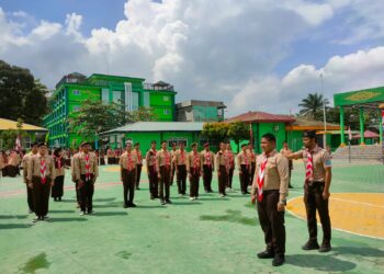 Kwarran Binawidya gelar Latihan Gabungan Pramuka Penegak dan Pandega