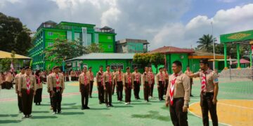 Kwarran Binawidya gelar Latihan Gabungan Pramuka Penegak dan Pandega