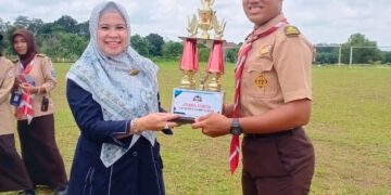 Universitas Pahlawan Scout Camp 2 resmi ditutup, SMAN 1 Kampar Timur raih Juara Umum