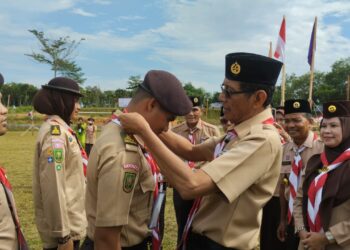 Ketua Kwarda Riau Buka Universitas Pahlawan Scout Camp 2