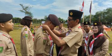 Ketua Kwarda Riau Buka Universitas Pahlawan Scout Camp 2