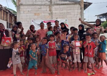 Ambacana Universitas Indraprasta PGRI Gelar Aksi Mengajar Hasta Karya Bagi Anak PAUD