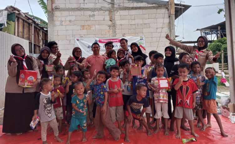 Ambacana Universitas Indraprasta PGRI Gelar Aksi Mengajar Hasta Karya Bagi Anak PAUD