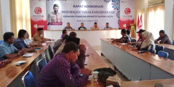 Kwarda Aceh Gelar Rakor Musabaqah Tunas Ramadhan ke XXIII 2024