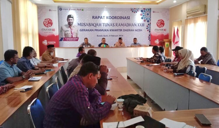 Kwarda Aceh Gelar Rakor Musabaqah Tunas Ramadhan ke XXIII 2024