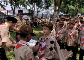 480 Pramuka Ramaikan Pesta Siaga Kwarran Purwokerto Selatan