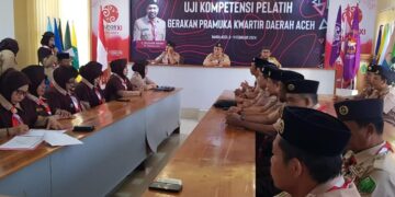 Kwarda Aceh Gelar Uji Kompetensi Pelatih Pramuka
