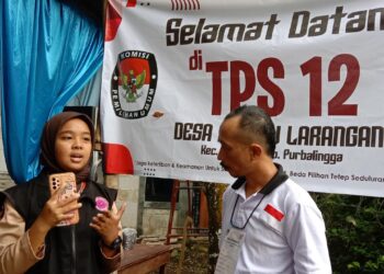 Wujukkan Setiap Pramuka Adalah Pewarta, Tim Journalist Kwarcab Purbalingga Gerar Reportase Pemilu