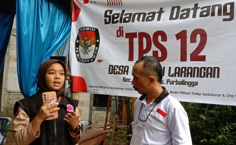 Wujukkan Setiap Pramuka Adalah Pewarta, Tim Journalist Kwarcab Purbalingga Gerar Reportase Pemilu