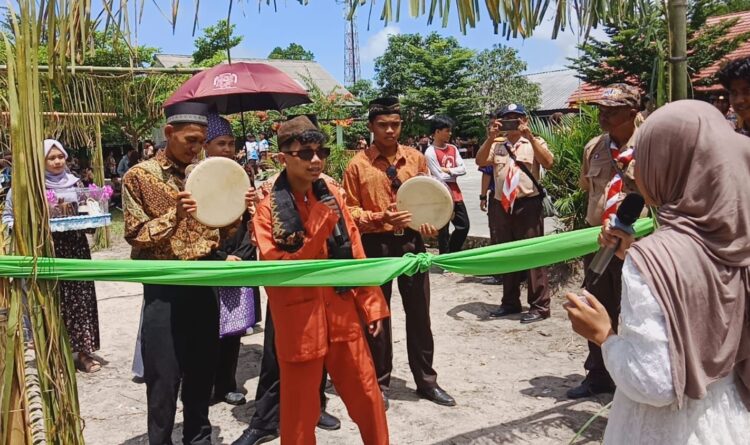 Gudep Pangkalan SMA PGRI Tanjungpandan Gelar Lomba Kepramukaan