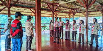 Kwartir Ranting Ciawi Gelar Rekrutmen Anggota Pramuka Peduli.