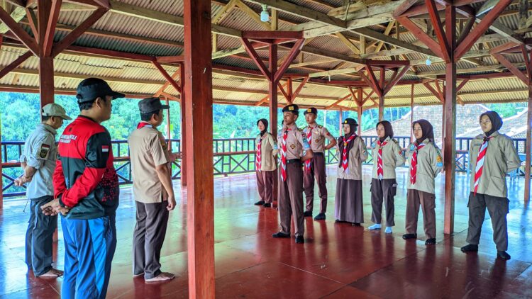 Kwartir Ranting Ciawi Gelar Rekrutmen Anggota Pramuka Peduli.