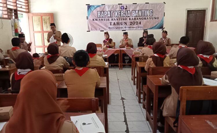 Kwarran Karangrayung Gelar Rapat Kerja Ranting