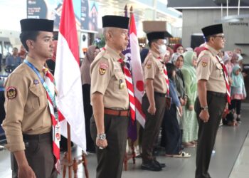 Ketua Kwarnas Lepas Peserta ASEAN Scout Educational Recreation Tour