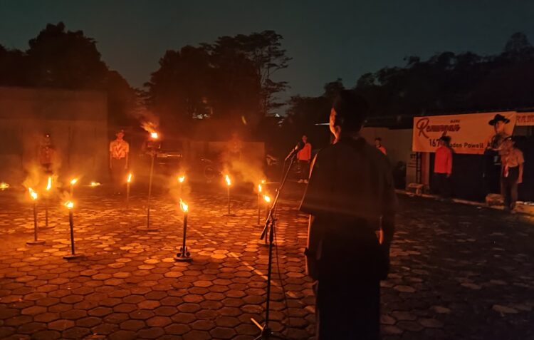 Menjelang Baden Powell Day, Kwarcab Purbalingga Gelar Acara Renungan