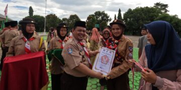 Kwarcab Bengkulu Selatan Gelar Baden Powell Day & Pelantikan Pramuka Garuda
