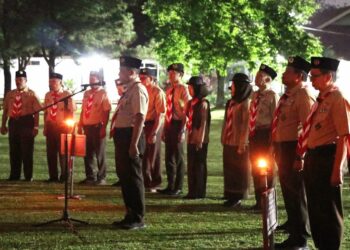 Kwarnas Laksanakan Upacara Baden Powell Day