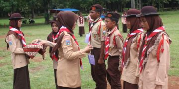 Gudep Pangkalan MTsN 3 Pandeglang Gelar Kemah Akbar di Buperta Cibubur