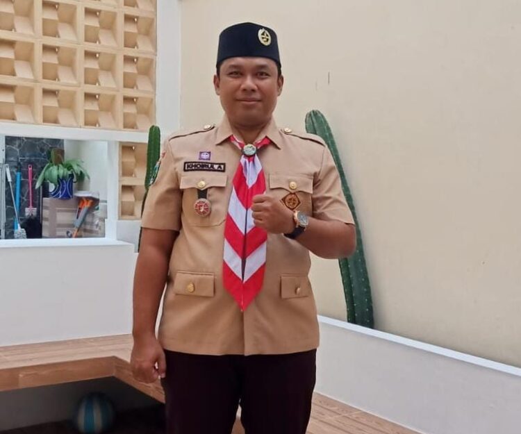 Kak Khoirul Anwar, Ketua Kwartir Ranting Termuda di Banyuwangi