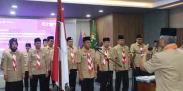Ketua Kwarda Sumut Lantik Kamabigus Pangkalan Universitas Sumatera Utara