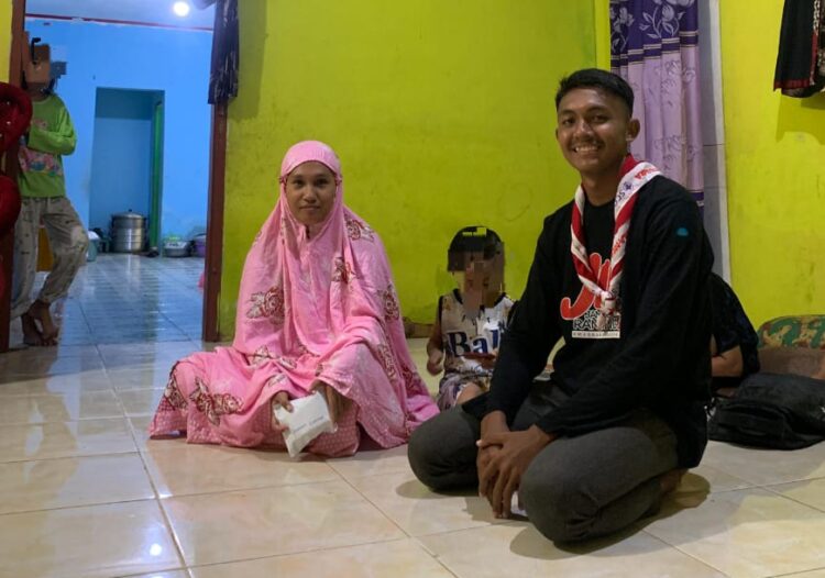 Kwarran Karossa Salurkan Donasi Kepada Korban Kebakaran