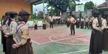 Gelar Dianpinru, Gudep Pangkalan SMPN I Siap Cetak Pemimpin Handal