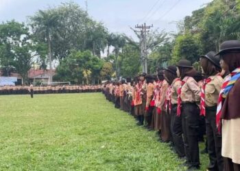 Kwarcab Kota Medan laksanakan Latihan Gabungan