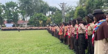 Kwarcab Kota Medan laksanakan Latihan Gabungan