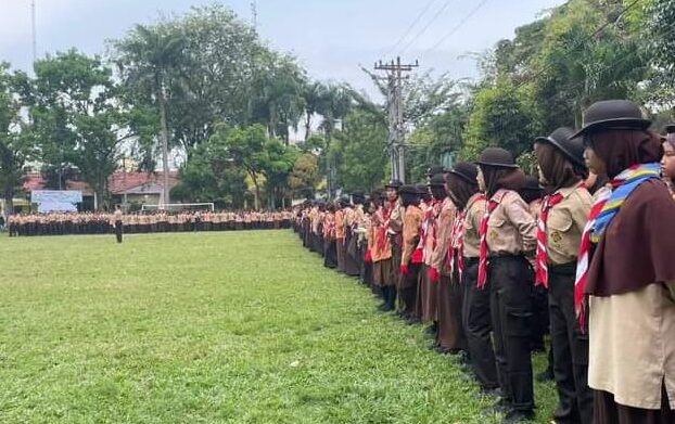 Kwarcab Kota Medan laksanakan Latihan Gabungan