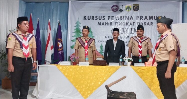 Kwarcab Kota Lhokseumawe Selenggarakan KMD Golongan Siaga