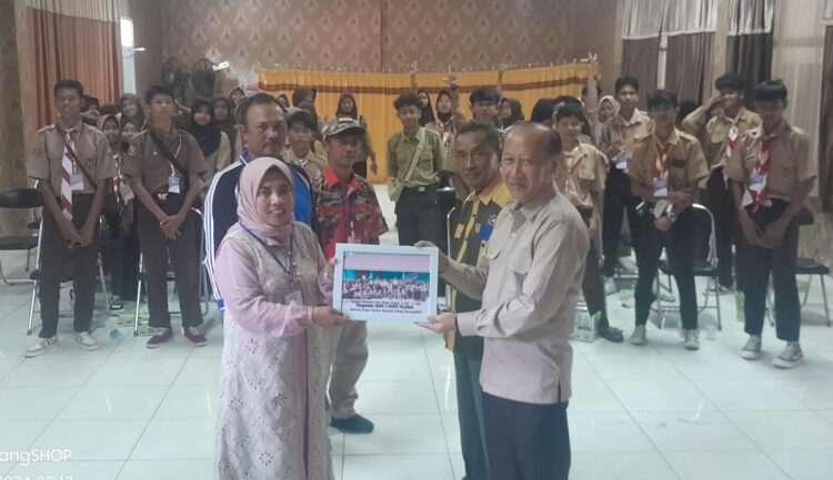 Laksanakan Studi Wisata, Gudep Pangkalan SMPN 2 Dente Teladas Kunjungi Kwarda Lampung