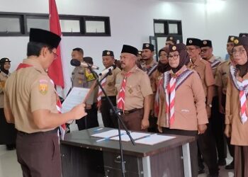 Ketua Kwarcab Bogor Lantik Pengurus Mabiran Ciomas