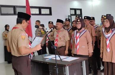 Ketua Kwarcab Bogor Lantik Pengurus Mabiran Ciomas