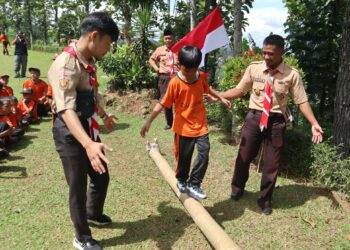 Gudep Pangkalan SDN 01 Ciawi Gelar Tunas Bangsa Camp 2024