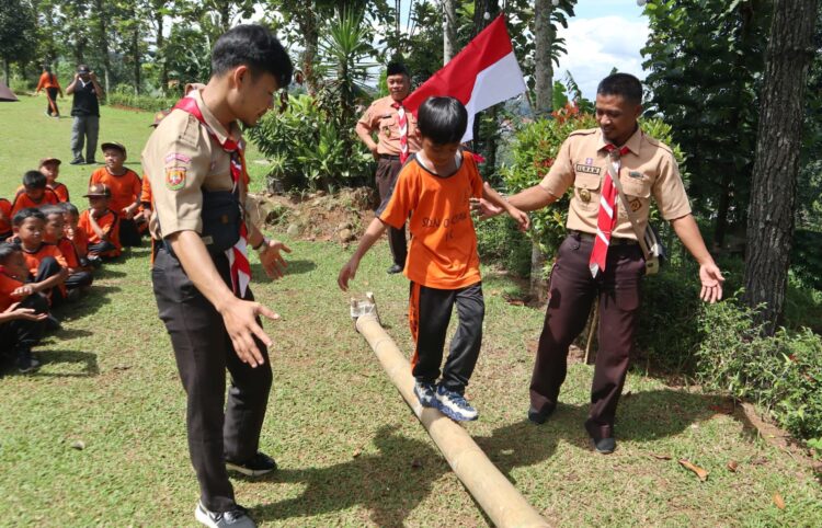 Gudep Pangkalan SDN 01 Ciawi Gelar Tunas Bangsa Camp 2024