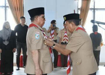 Kakwarda Bengkulu Lantik Bupati Kepahyang Menjadi Kamabicab