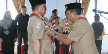 Kakwarda Bengkulu Lantik Bupati Kepahyang Menjadi Kamabicab